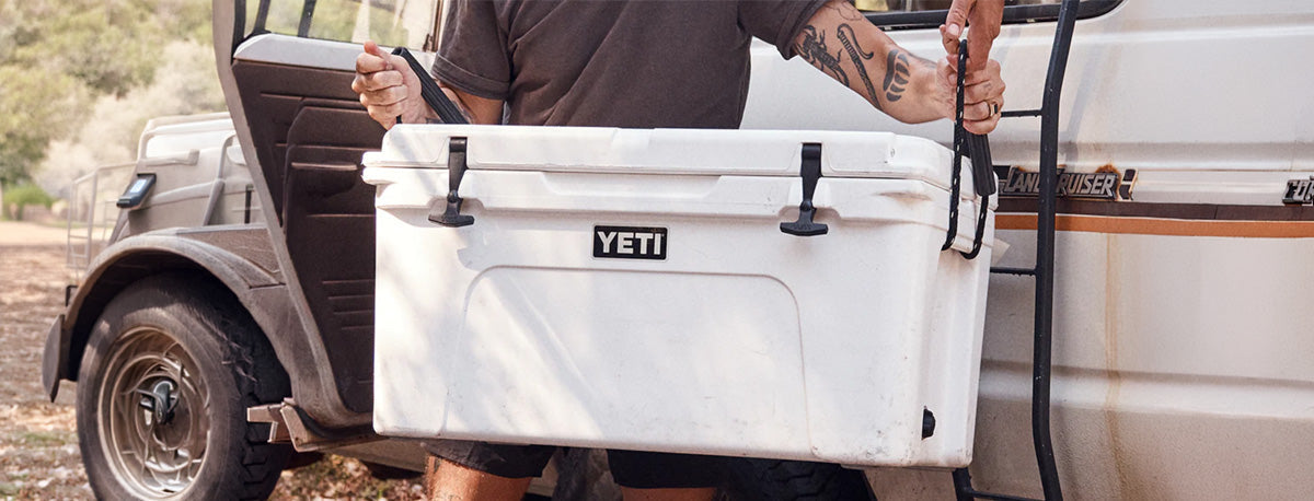 tire discounter yeti bag Tundra Haul Wheeled Cooler Rugged and to the point Camino 50 Carryall Tote Bag