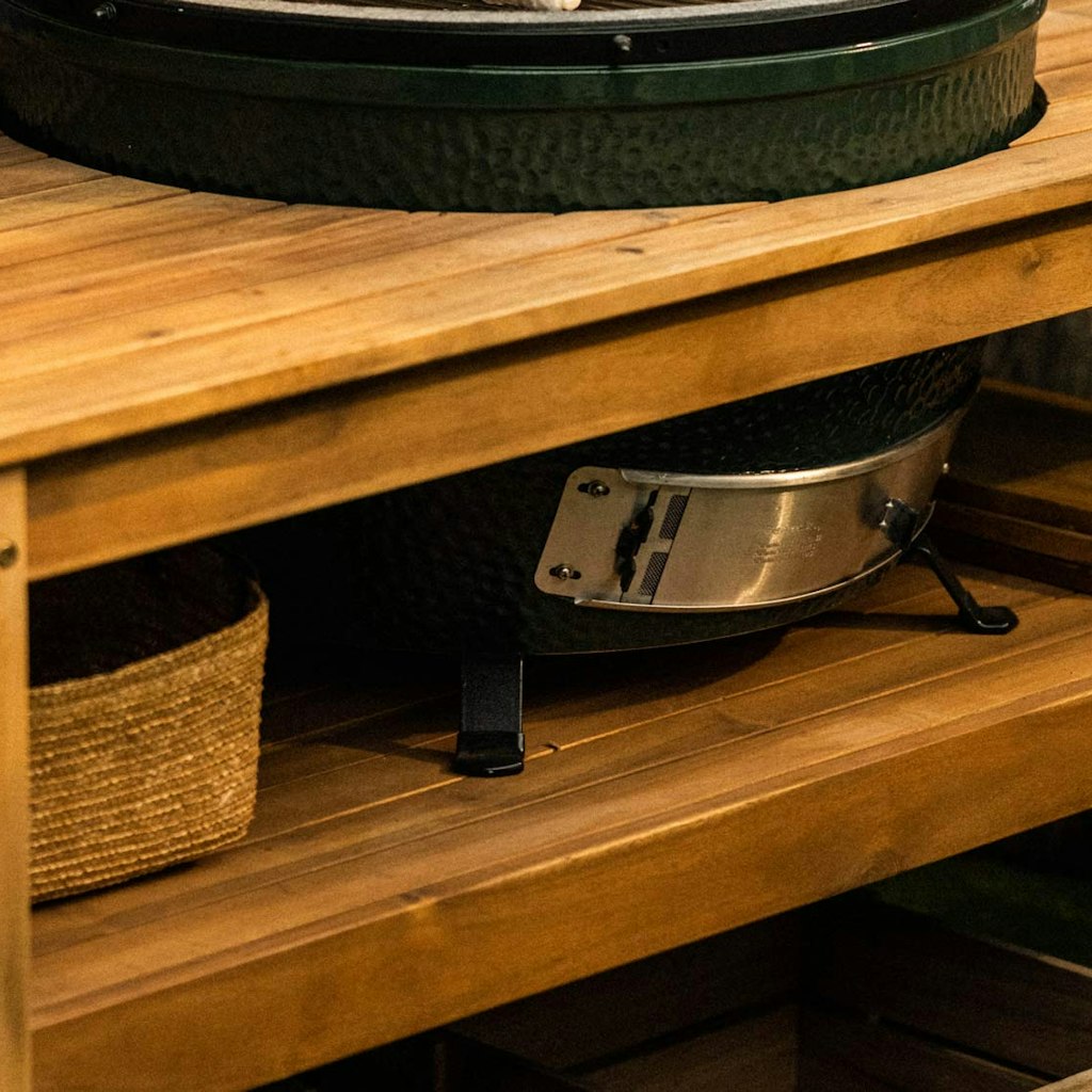 Big Green Egg Eucalyptus Table