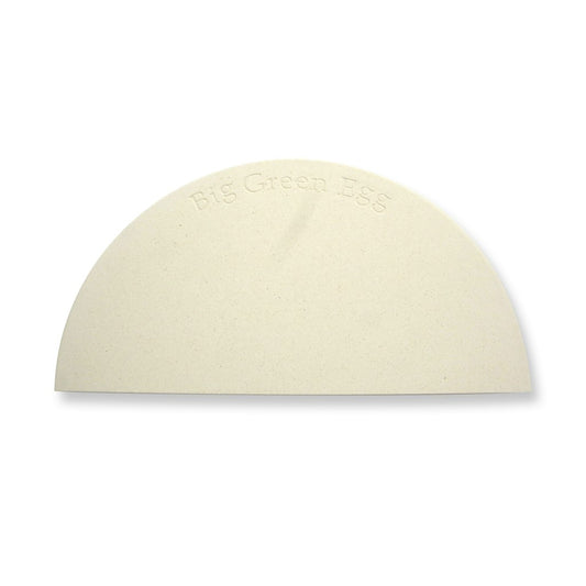 Big Green Egg Half Moon Ceramic Baking Stone