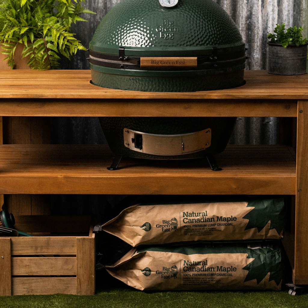 Big Green Egg Eucalyptus Table