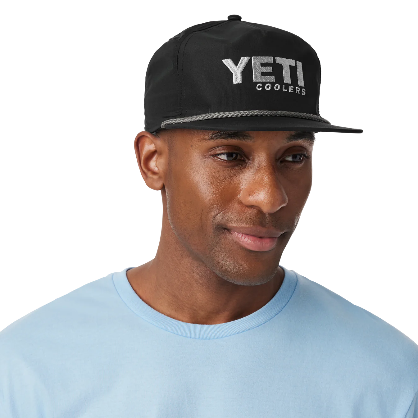 YETI Coolers Mid Pro Flat Brim Rope Hat