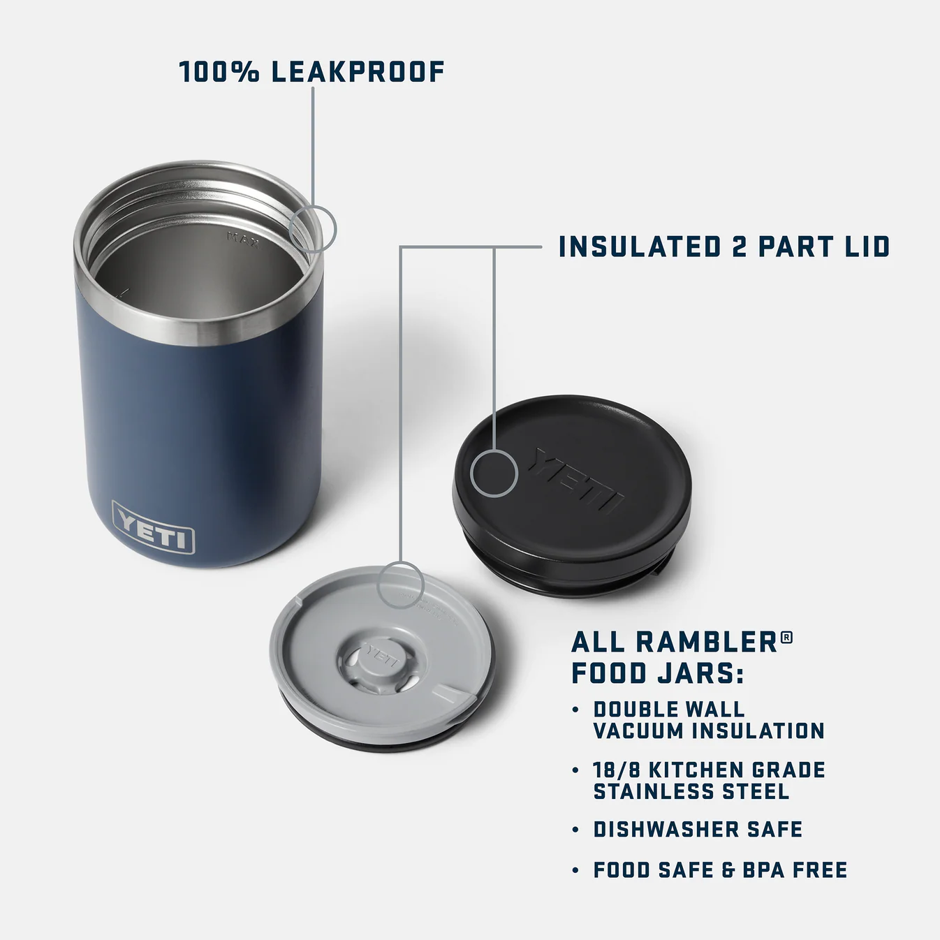 YETI Rambler Food Jar 16 oz (473ml)