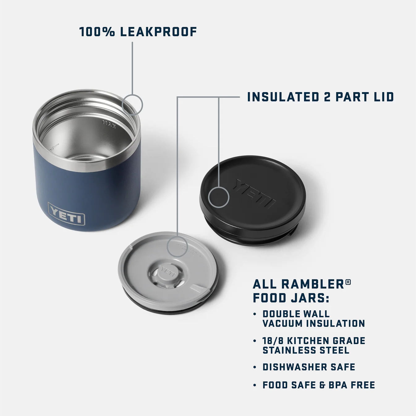 YETI Rambler Food Jar 8 oz (237ml)