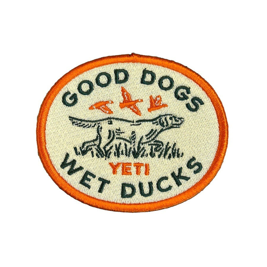 YETI Good Dogs Patch Orange