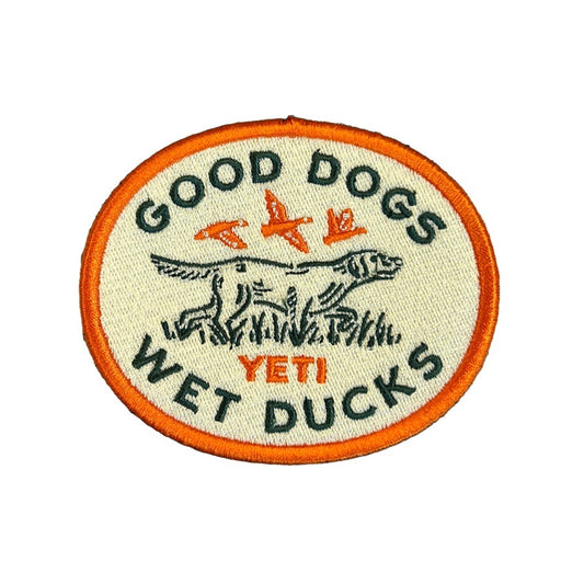 YETI Good Dogs Patch Orange