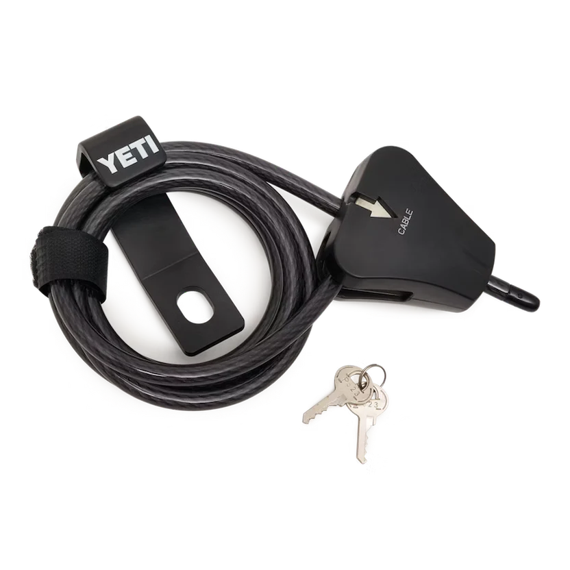 YETI Security Cable Lock and Bracket