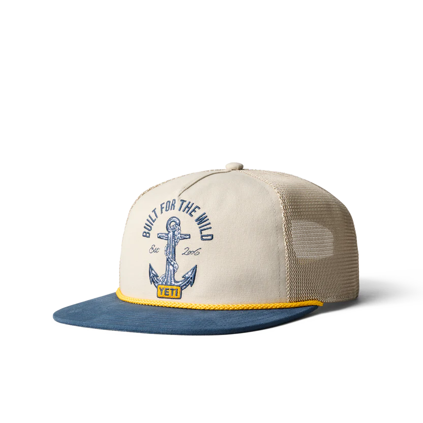 YETI Open Seas Rope Flat Brim Hat