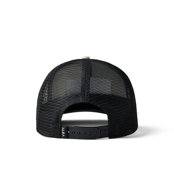 YETI Rainbow Trout Logo Badge Trucker Hat