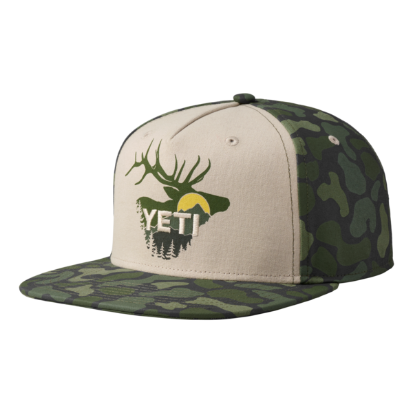 YETI Sunrise Elk Flat Brim Hat