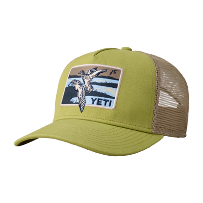 YETI Duck Scene  5 Panel Bow Fit Trucker Hat