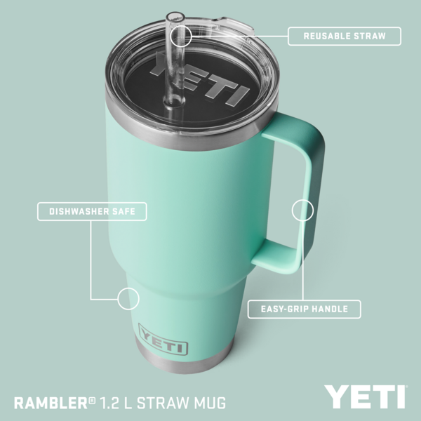 YETI Rambler 42 oz Straw Mug - 1.2L