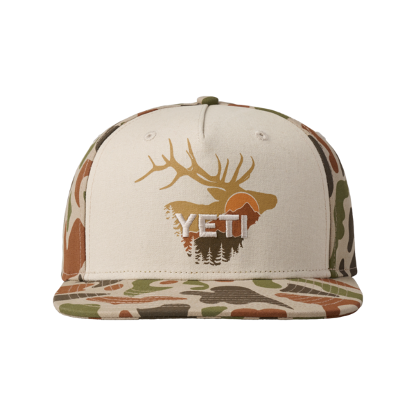YETI Sunrise Elk Flat Brim Hat