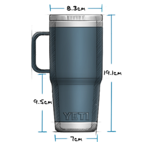 YETI Rambler 20 oz Travel Mug