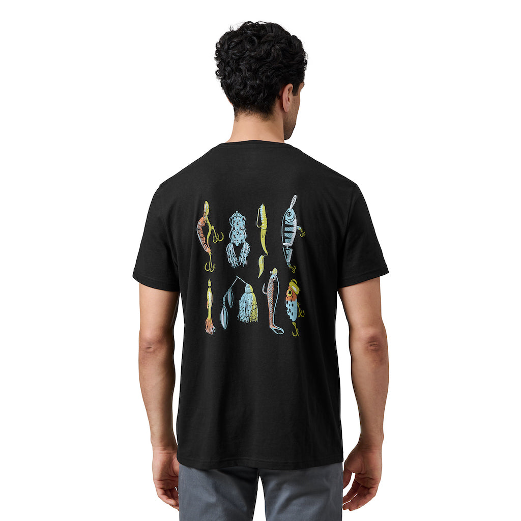 YETI Lures T-Shirt - Black XL