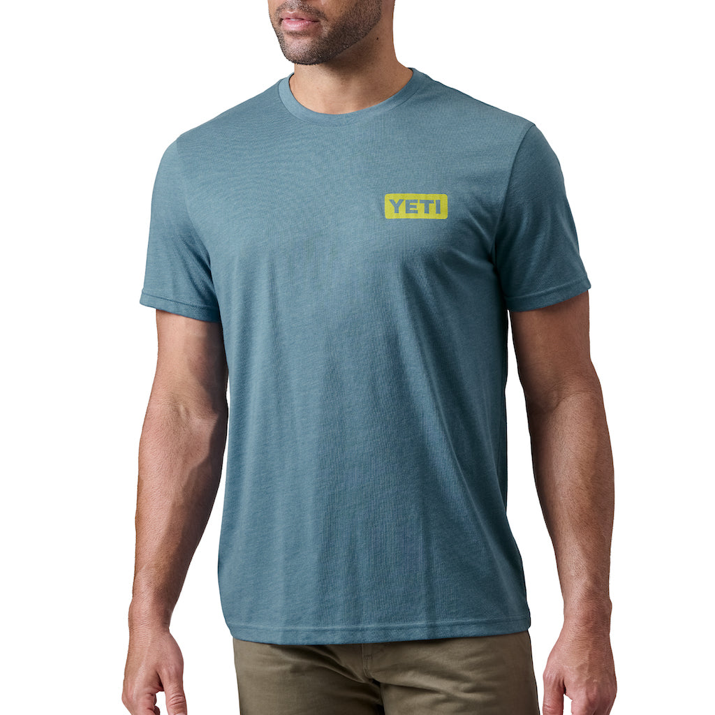 YETI Lures T-Shirt - Heather Navy