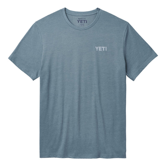 YETI Stickers And Brews T-Shirt - Heather Navy