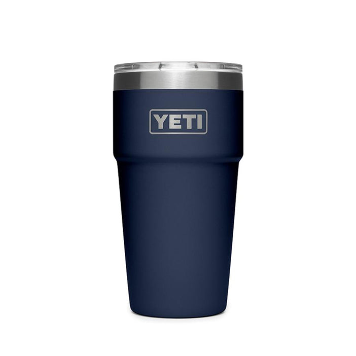Navy YETI 16 Oz Pint with MagSlider Lid