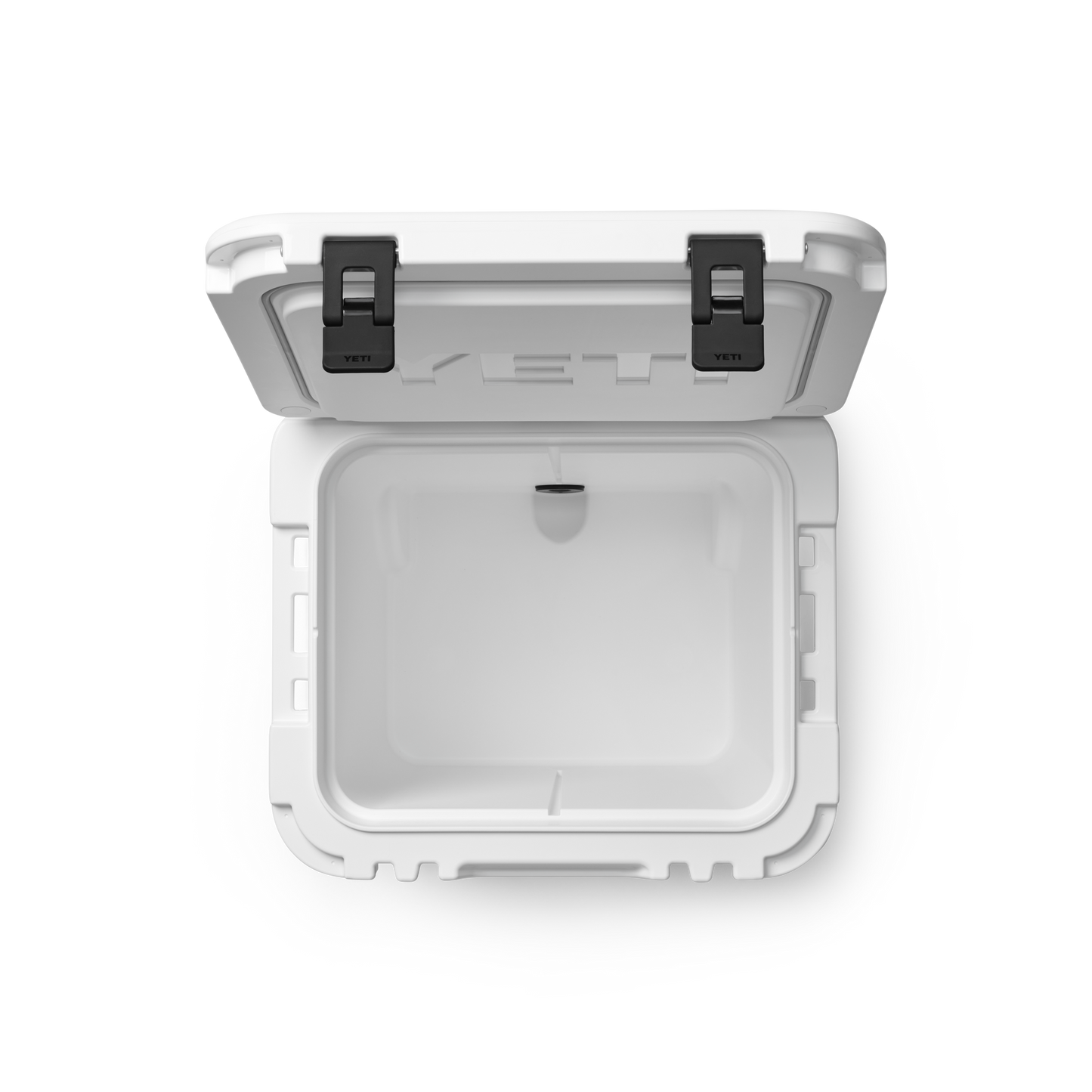YETI Roadie 48 Wheeled Cool Box in white open