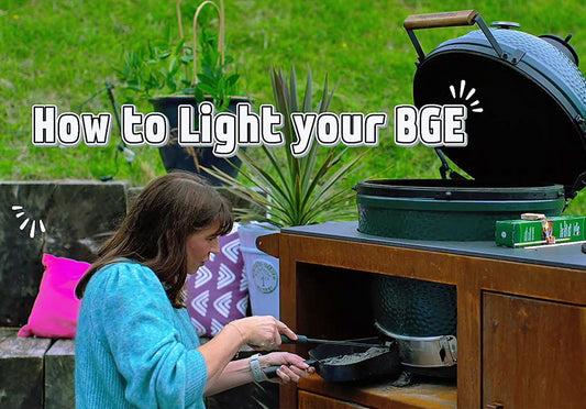 How to Light a Big Green Egg