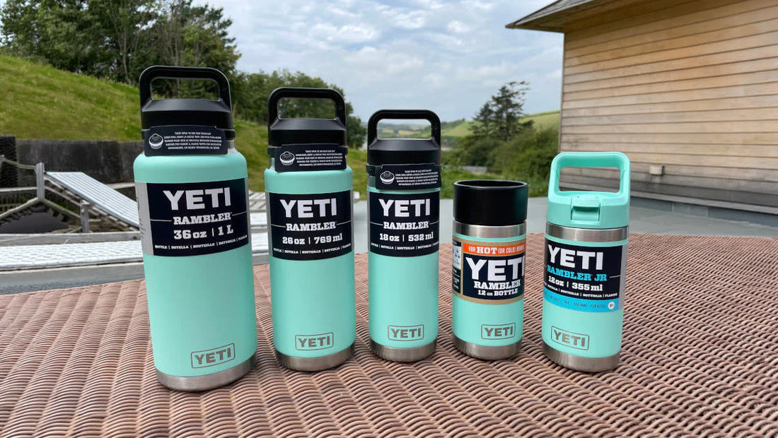YETI lids guide for Rambler cups, mugs, tumblers and bottles