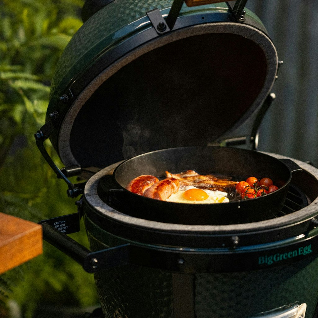 Big Green Egg Cast Iron Skillet