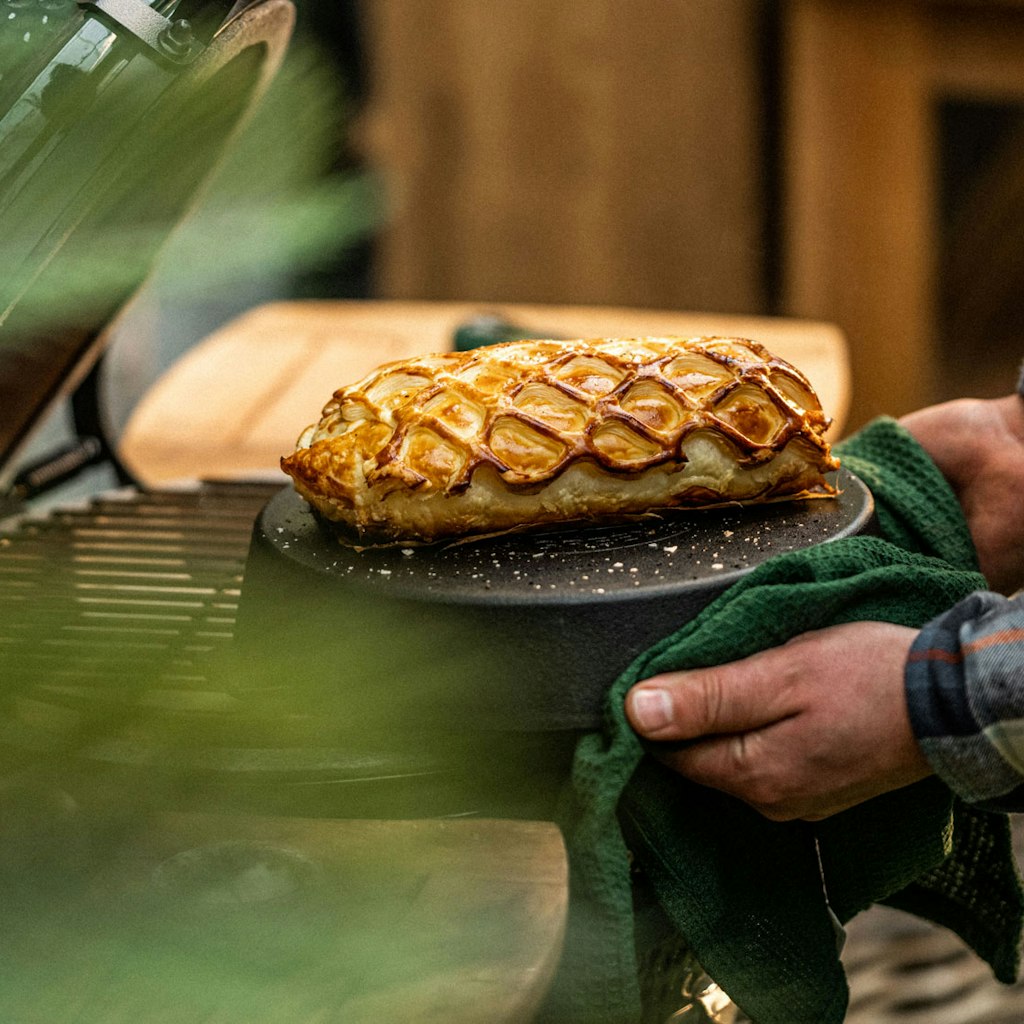 Big Green Egg Cast Iron Skillet