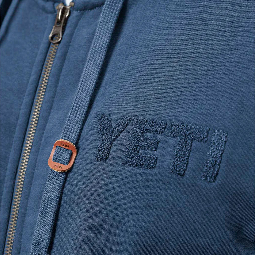 YETI Terry Full Zip Hoodie - Navy