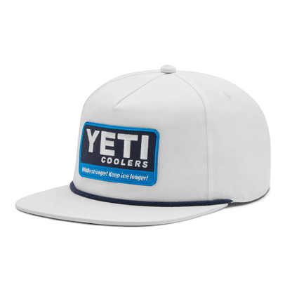 YETI Coolers Wildly Stronger Flat Brim Rope Hat