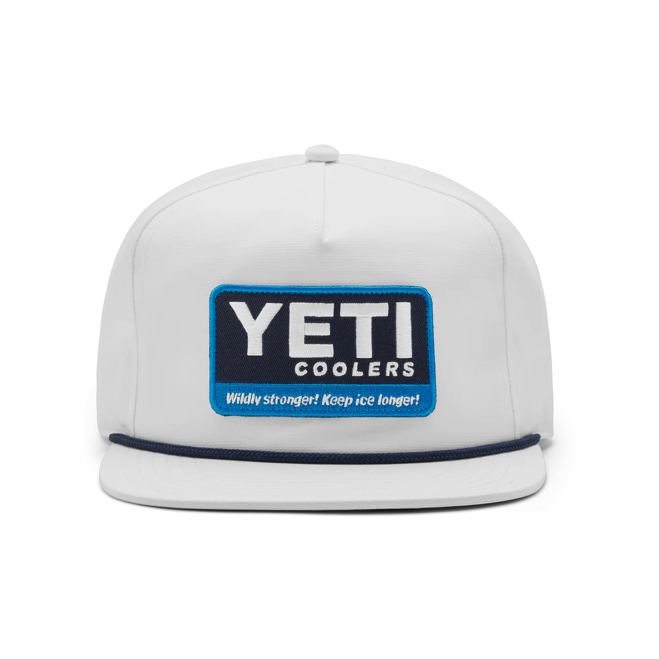 YETI Coolers Wildly Stronger Flat Brim Rope Hat
