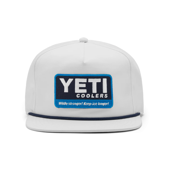 YETI Coolers Wildly Stronger Flat Brim Rope Hat