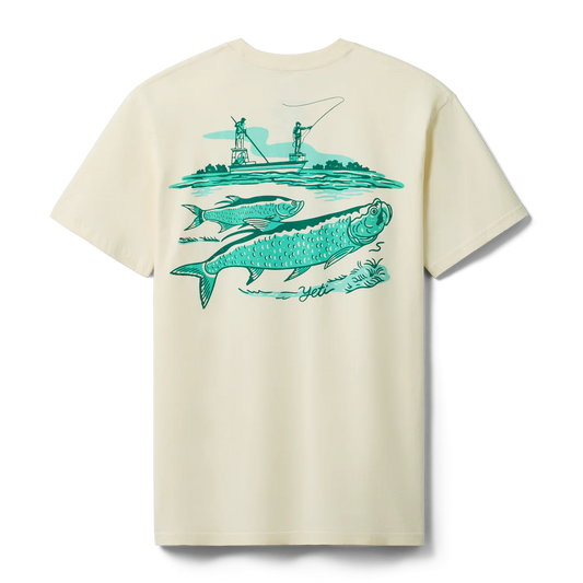 YETI Tarpon Flies Short Sleeve T- Shirt