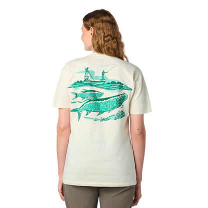 YETI Tarpon Flies Short Sleeve T- Shirt