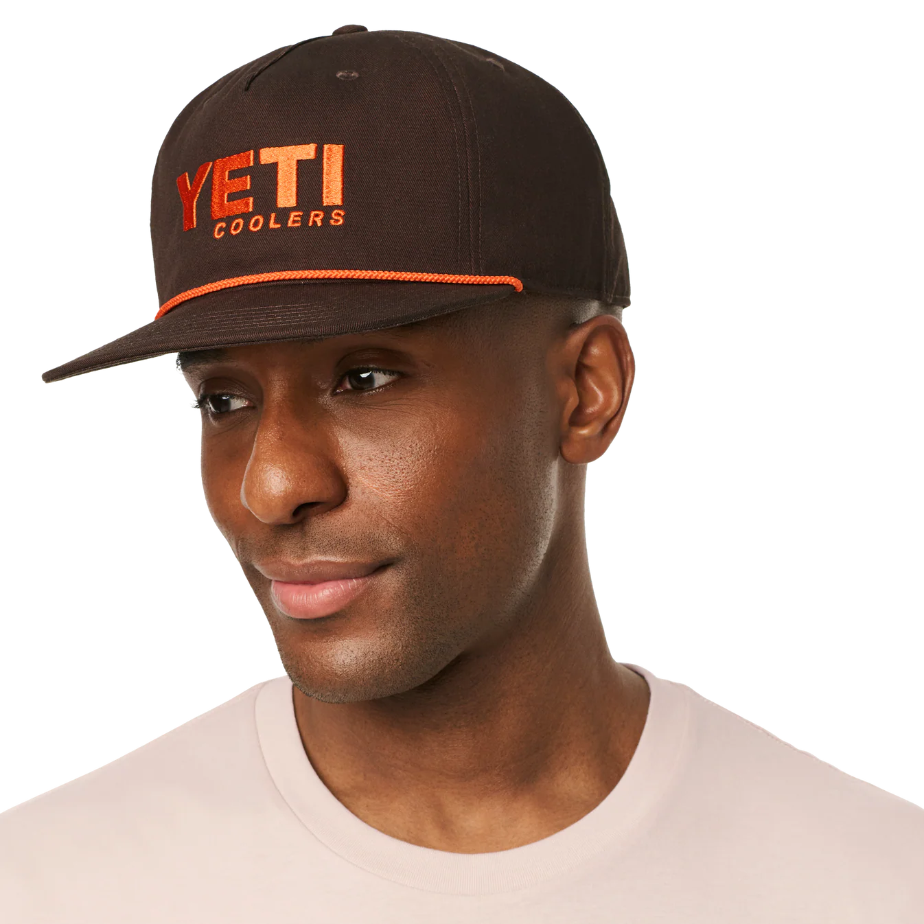 YETI Coolers Mid Pro Flat Brim Rope Hat