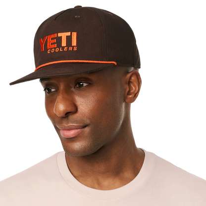YETI Coolers Mid Pro Flat Brim Rope Hat