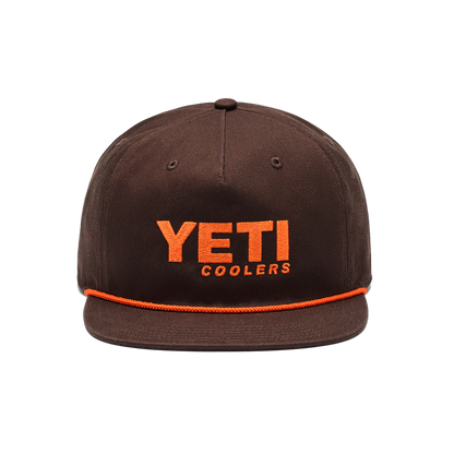 YETI Coolers Mid Pro Flat Brim Rope Hat