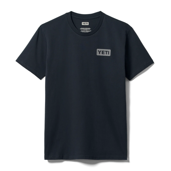 YETI Left Chest Logo Badge SS T-Shirt