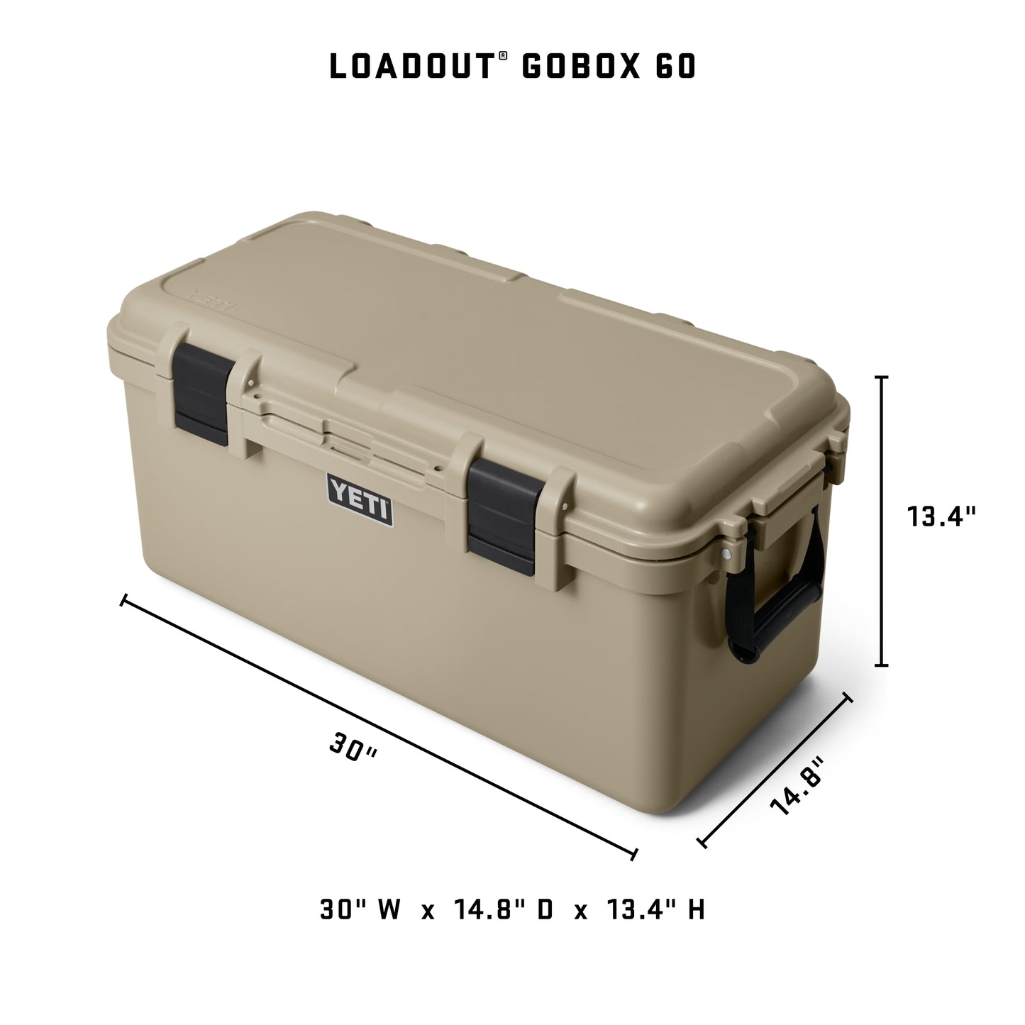 YETI LoadOut GoBox 60 - Gear Case