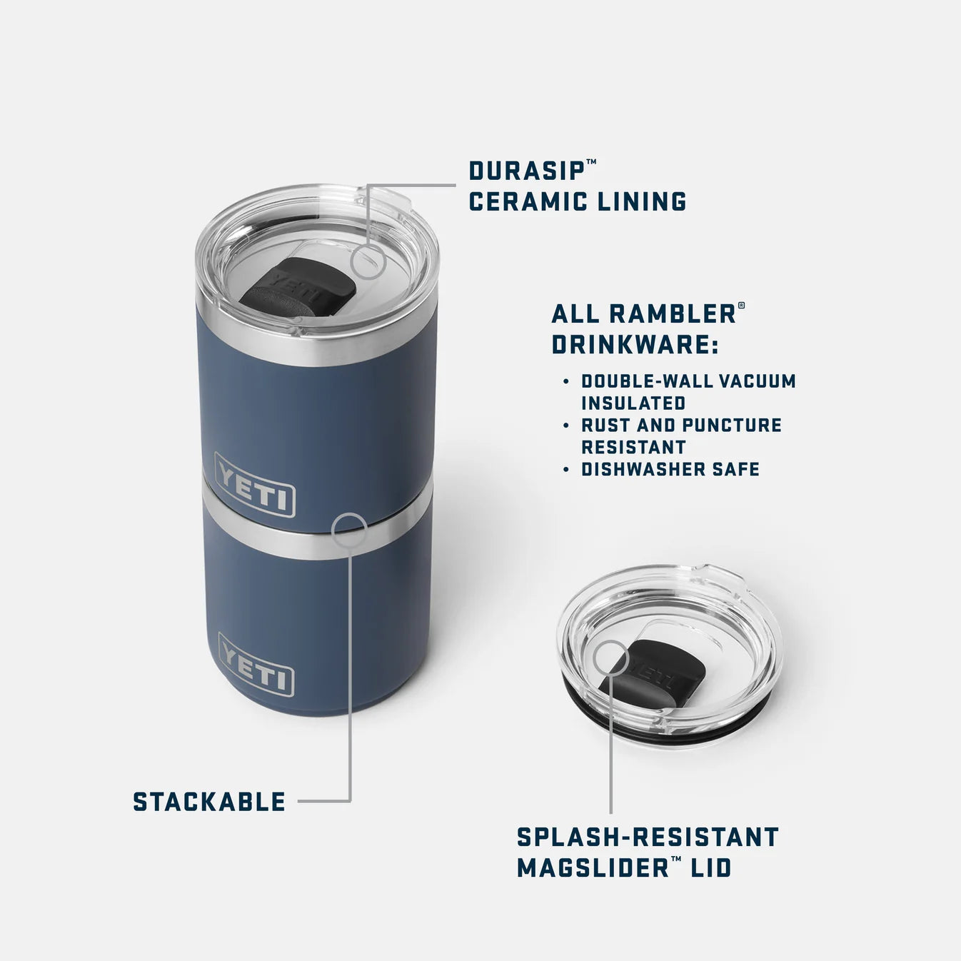 YETI Rambler 10 oz Stackable Lowball