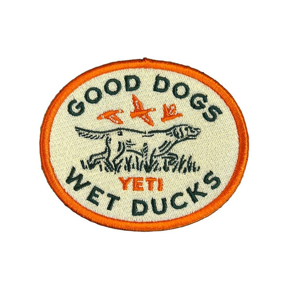YETI Good Dogs Patch Orange