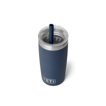 YETI Rambler Jr 10 oz (295ml) Kids Insulated Tumbler with Silicone Straw Lid