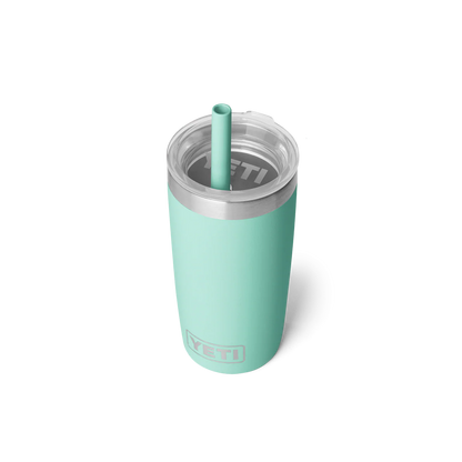 YETI Rambler Jr 10 oz (295ml) Kids Insulated Tumbler with Silicone Straw Lid