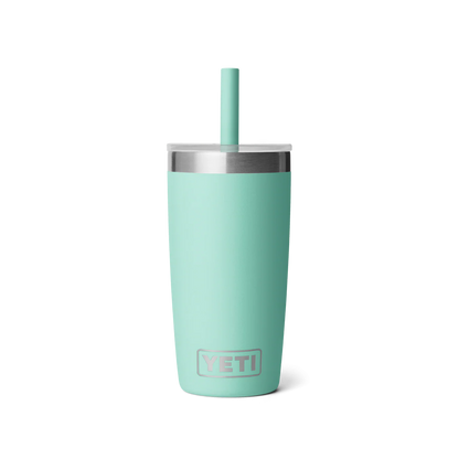 YETI Rambler Jr 10oz kids insulated stainless steel tumbler with straw lid