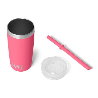 YETI Rambler Jr 10 oz (295ml) Kids Insulated Tumbler with Silicone Straw Lid