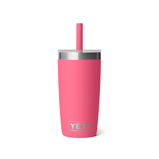 YETI Rambler Jr 10 oz (295 ml) Tumbler With Silicone Straw Lid