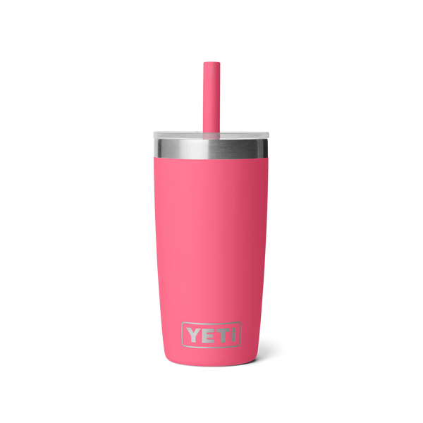 YETI Rambler Jr 10 oz (295ml) Kids Insulated Tumbler with Silicone Straw Lid