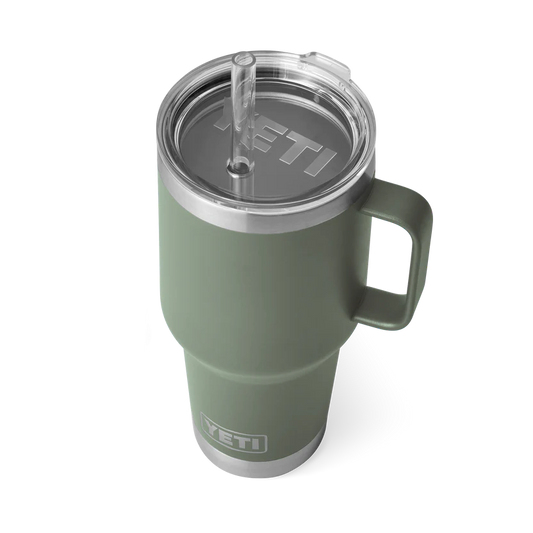 YETI Lowball Seafoam with Sippy Cup Lid