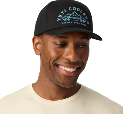 YETI Mid Pro Flat Brim Cooler Hat
