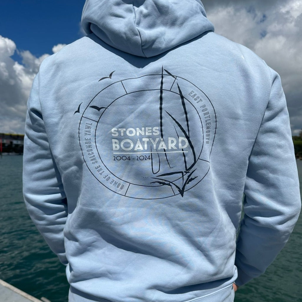 Stones Boatyard 20th Anniversary Hooded Sweatshirt