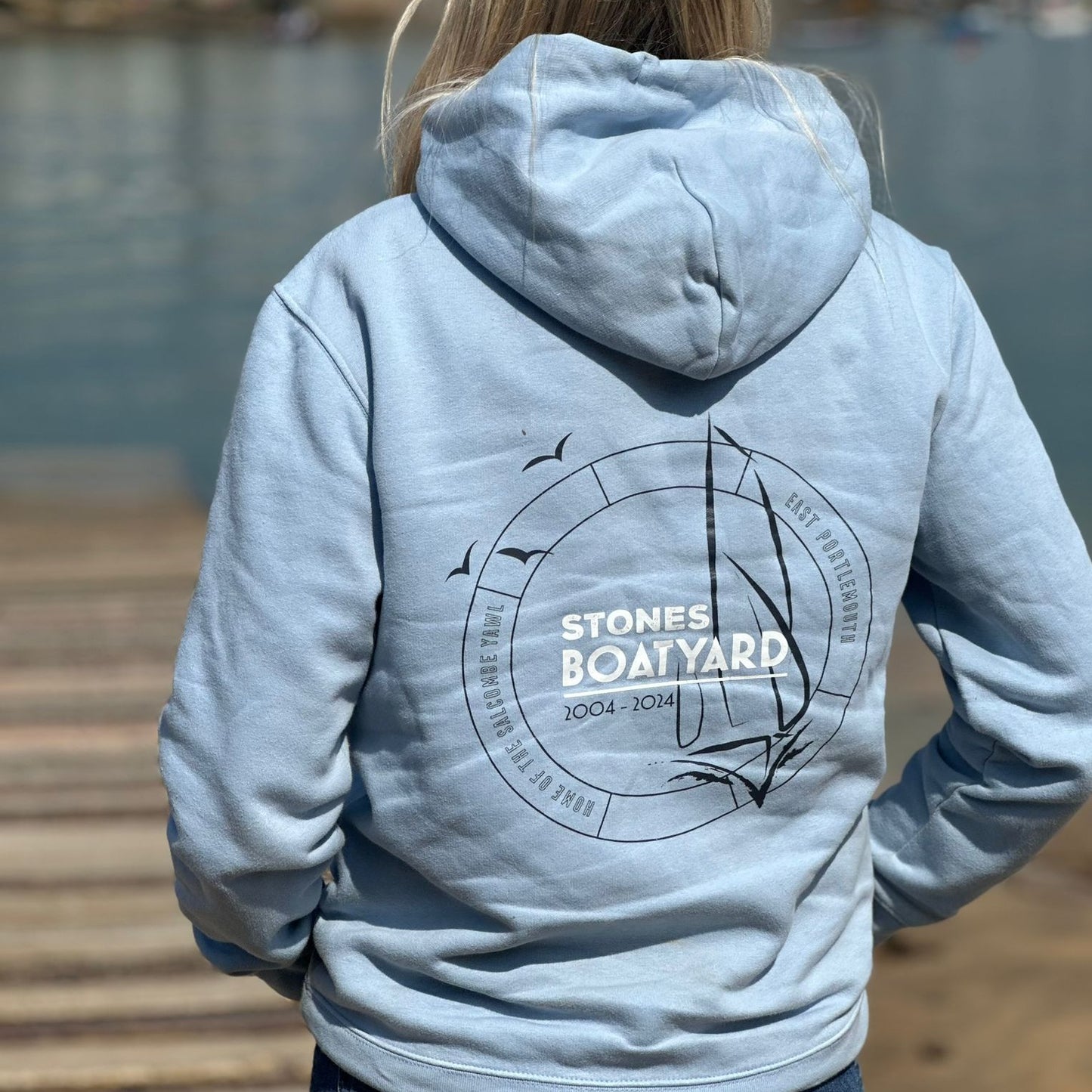 Stones Boatyard 20th Anniversary Hooded Sweatshirt