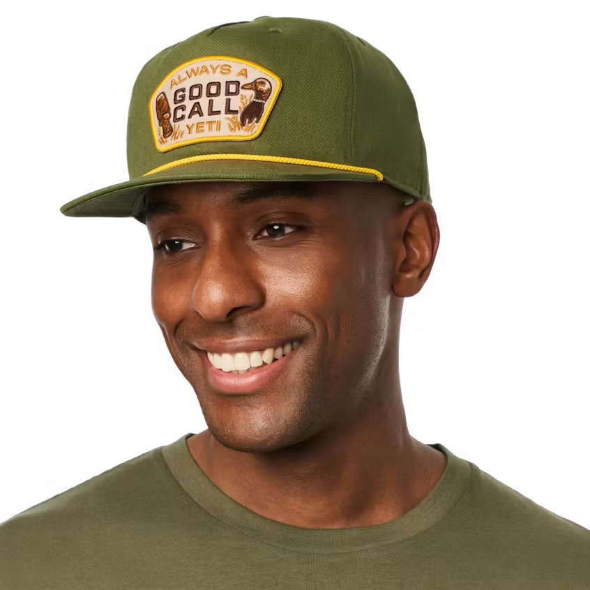 YETI Flat Brim Rope Hat - Good Call